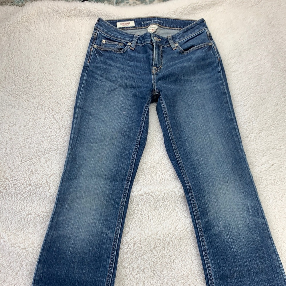 Banana Republic Jeans Contoured Boot Cut Size 04